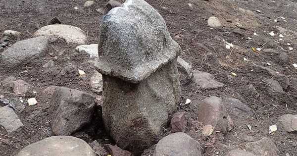 Big todger statue in woods ‘used by cult in bloody rituals 3,000 years ago’