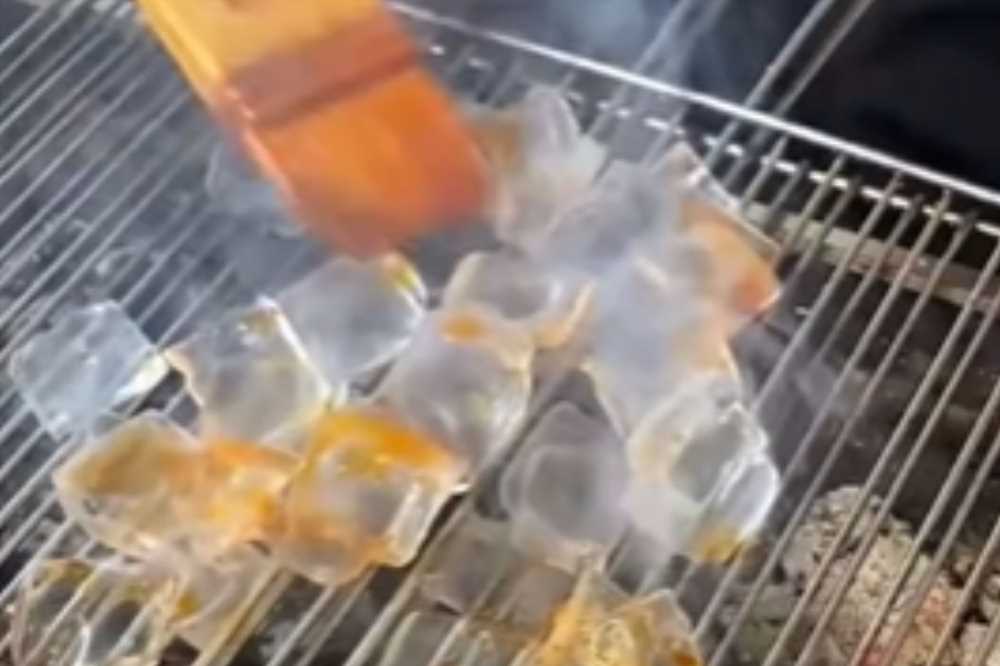 Bizarre dish of grilled ICE becomes latest craze – and people are completely baffled by street food dish | The Sun