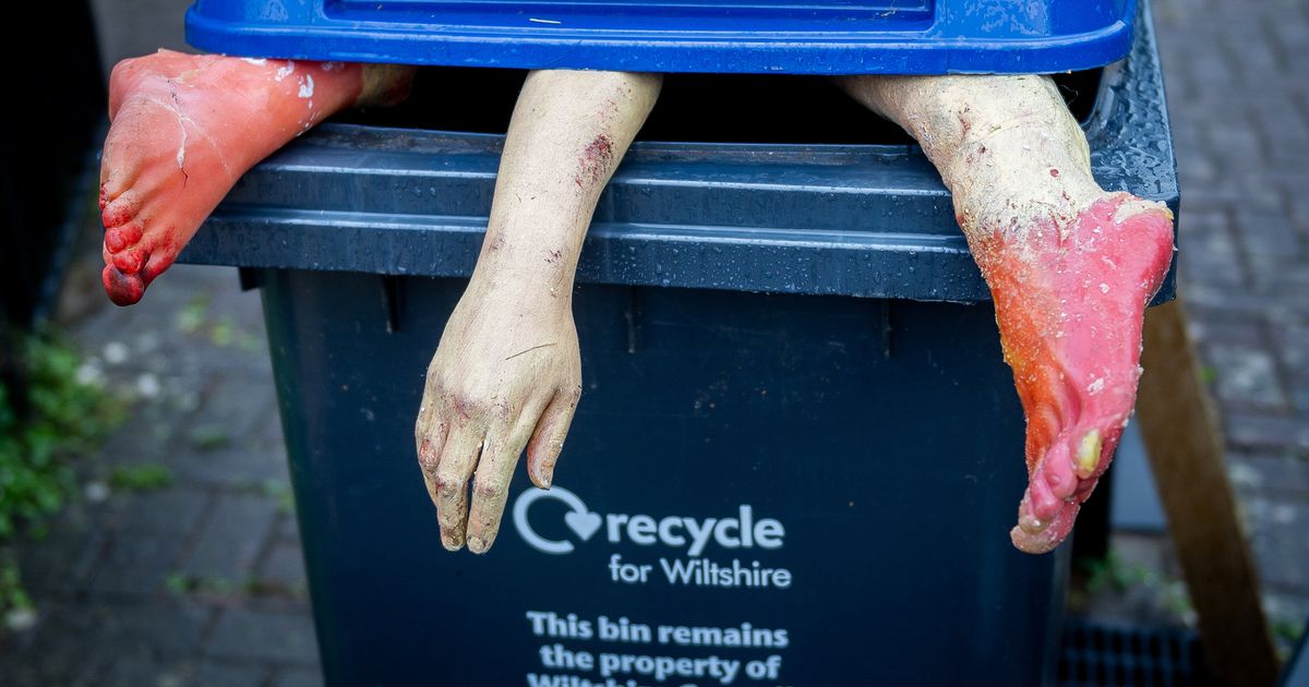 Cops storm street after prankster dumps fake body parts in neighbour’s bin