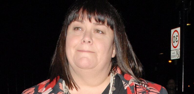 Dawn French reveals how recreating slapstick left her in agony