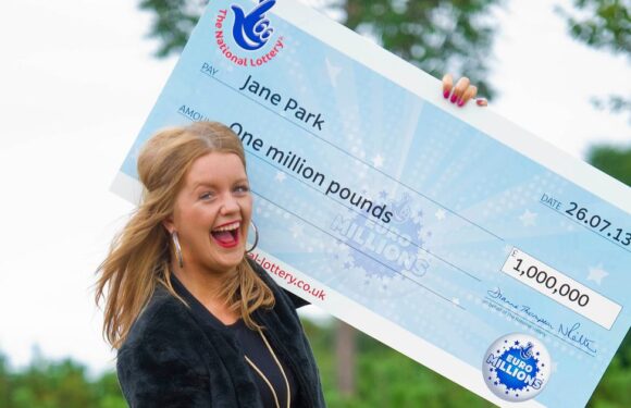 EuroMillions winner Jane Park goes topless as she declares ‘I’m back’