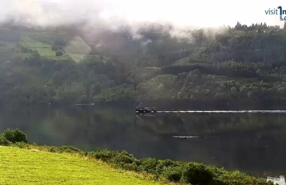 Fresh Loch Ness Monster sightings as hunter spots ‘three odd shapes’ in lake