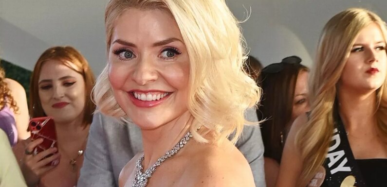 Holly Willoughby cheekily declares she’s wearing ‘extra-tight knickers’ at NTAs