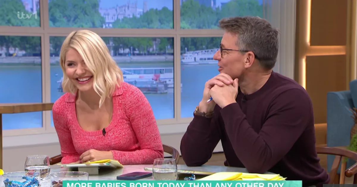 Holly Willoughby red-faced as she accidentally drops racy sex bombshell on air