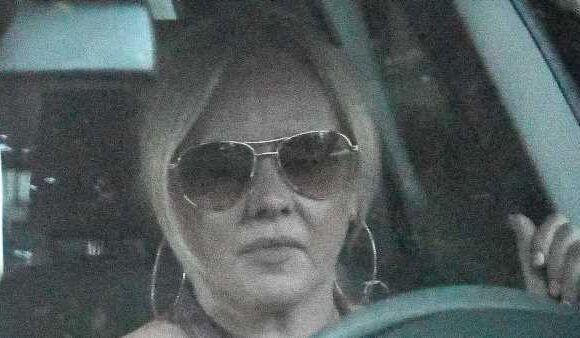 Hollyoaks cast look downcast as they depart studio in Liverpool