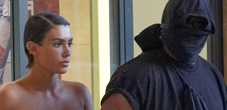 Kanye West's 'wife' Bianca Censori showcases her cleavage in Florence