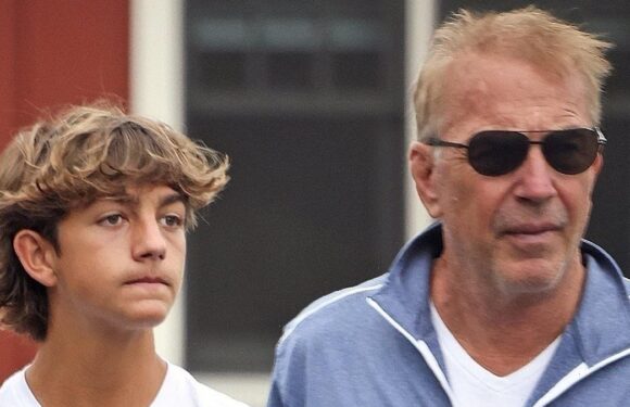 Kevin Costner enjoys breakfast with son after winning court battle