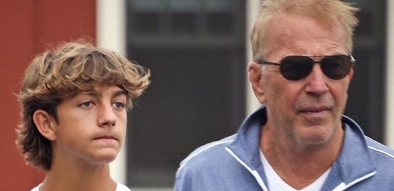 Kevin Costner enjoys breakfast with son after winning court battle
