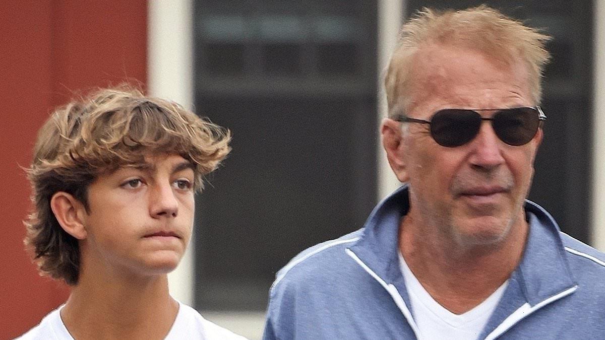 Kevin Costner enjoys breakfast with son after winning court battle