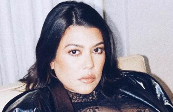 Kourtney Kardashian shows off growing baby bump in 'empowering' photos