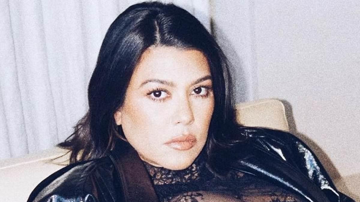 Kourtney Kardashian shows off growing baby bump in 'empowering' photos