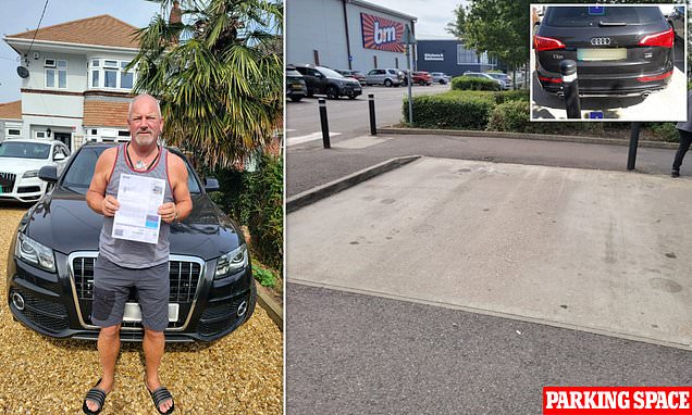 Man says car park is luring people into leaving cars in 'false' space