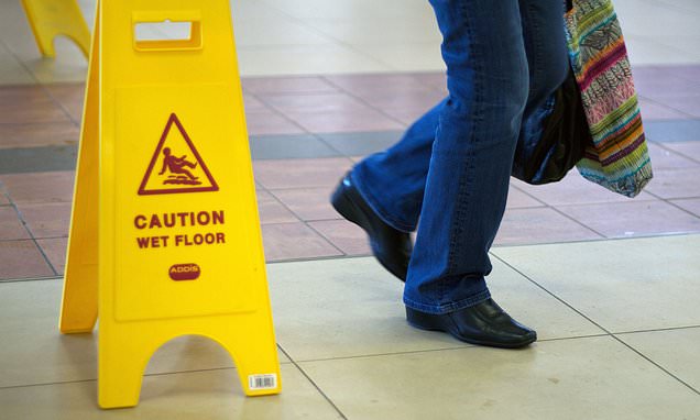 NHS bosses hand out £83,000 contract to test slippiness of floors