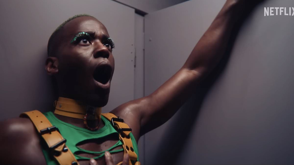 Ncuti Gatwa enjoys a sex scene in a toilet in Sex Education trailer