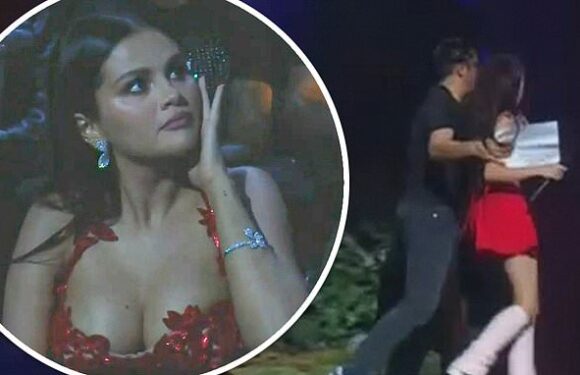 Olivia Rodrigo tricks the crowd with fake stage malfunction at VMAs