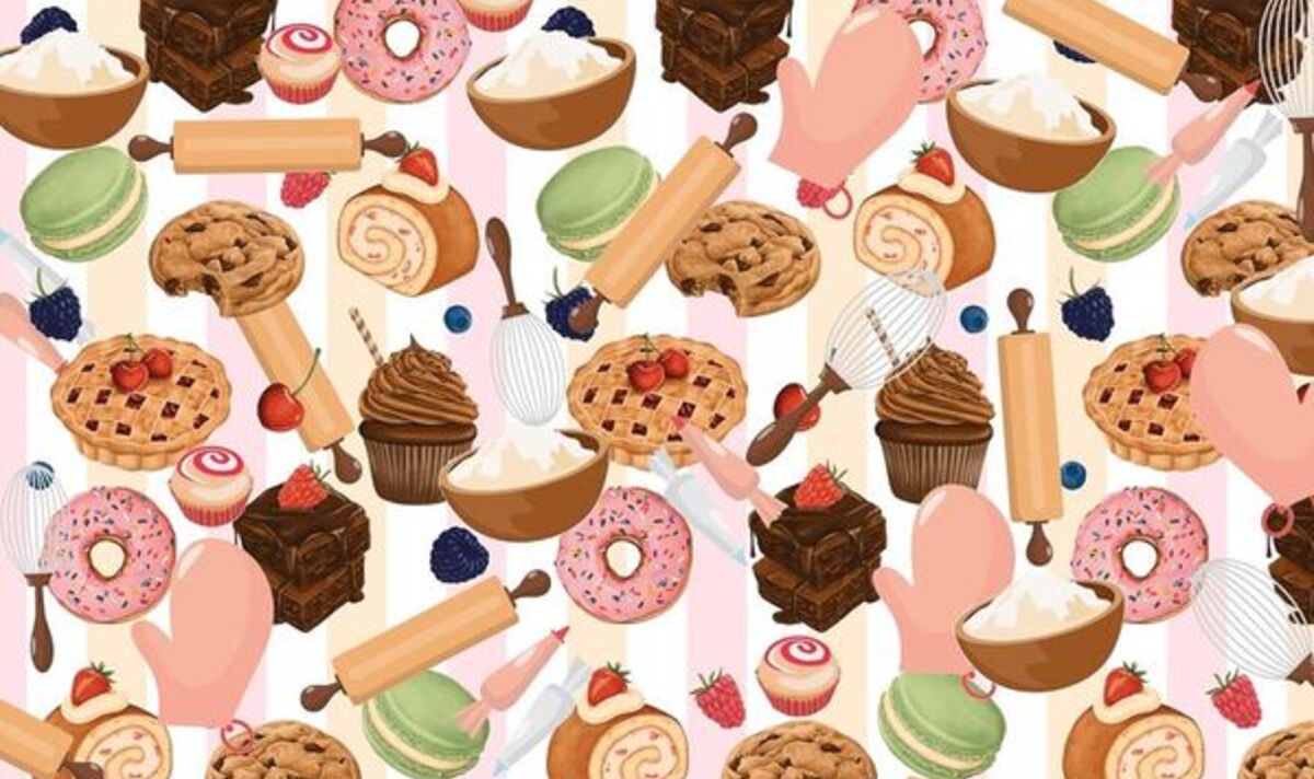 Only those with razor-sharp eyes can spot the egg among the cakes in 17 seconds