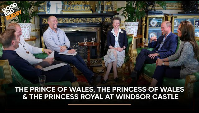 Prince William & Kate appeared on Mike Tindall’s rugby podcast, how gauche