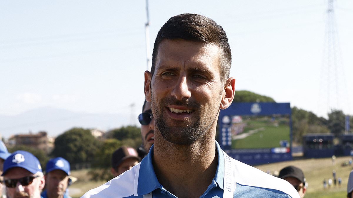 Ryder Cup 2023: Stars including Djokovic and Bale cheer on Europe