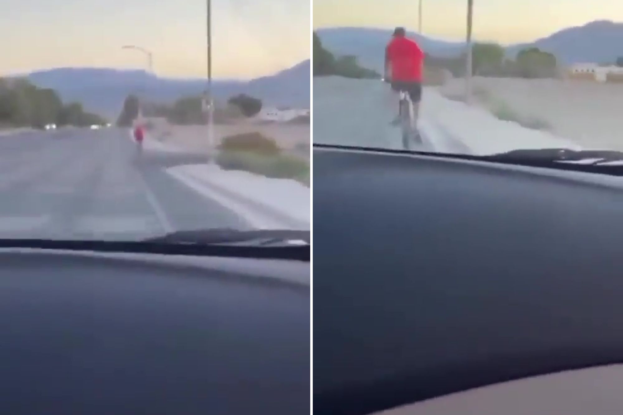 Shocking moment thugs deliberately mow down ex-police chief & leave him dying on roadside in broad-daylight car rampage | The Sun
