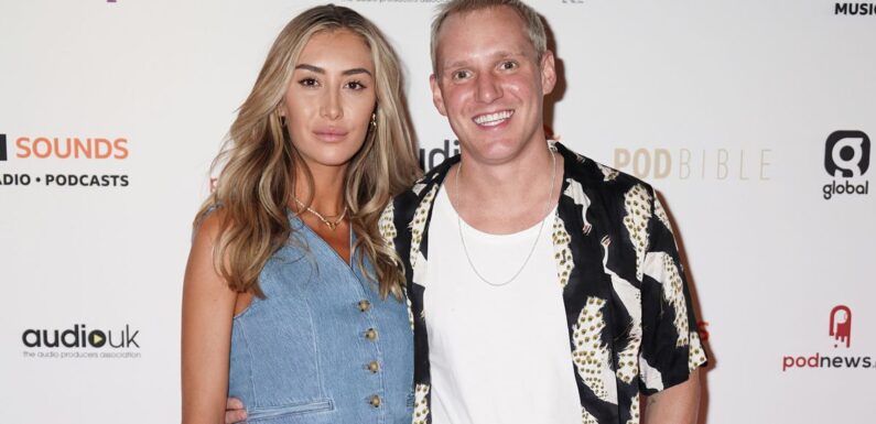 Sophie Habboo cosies up to husband Jamie Laing after opening up on ‘debilitating anxiety’