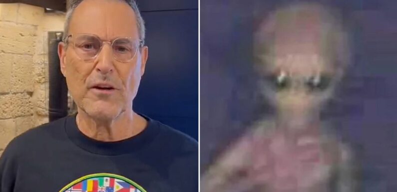 Uri Geller hit with Facebook warning over ‘naked alien’ photo