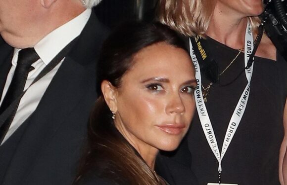 Victoria Beckham makes low-key arrival in tuxedo at Vogue World Show