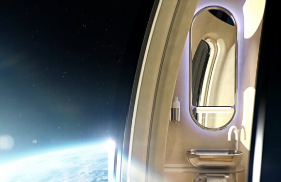 A loo with a view! Sneak peek of the toilet on board space balloon