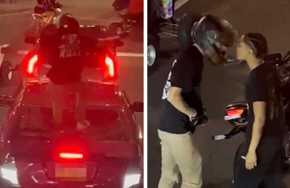 Armed Biker Terrorizes Mom And Kids in Philadelphia, Video Shows