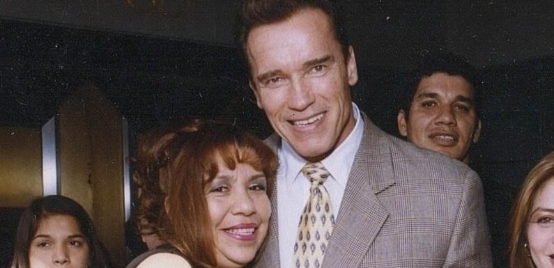 Arnold Schwarzenegger has NO relationship with Mildred Baena