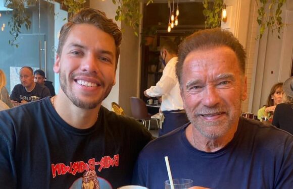 Arnold Schwarzenegger's son Joseph Baena marks 26th birthday in Speedo