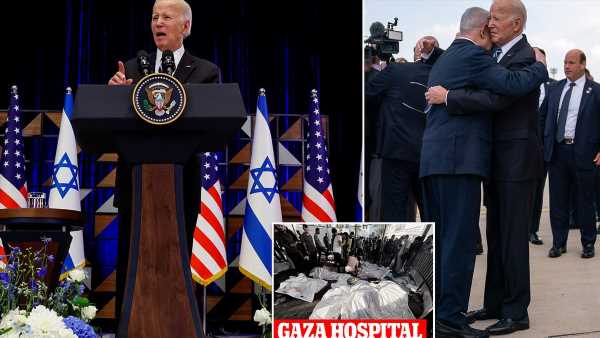 Biden compares Hamas attack to 'fifteen 9-11s'