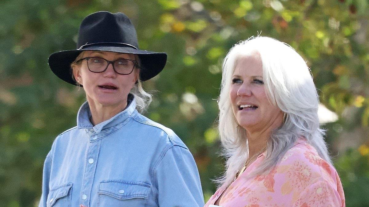 Cameron Diaz enjoys rare family outing with mom, daughter, and Benji