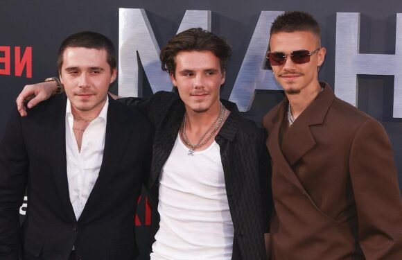 David Beckham's sons revive three of his legendary hairstyles