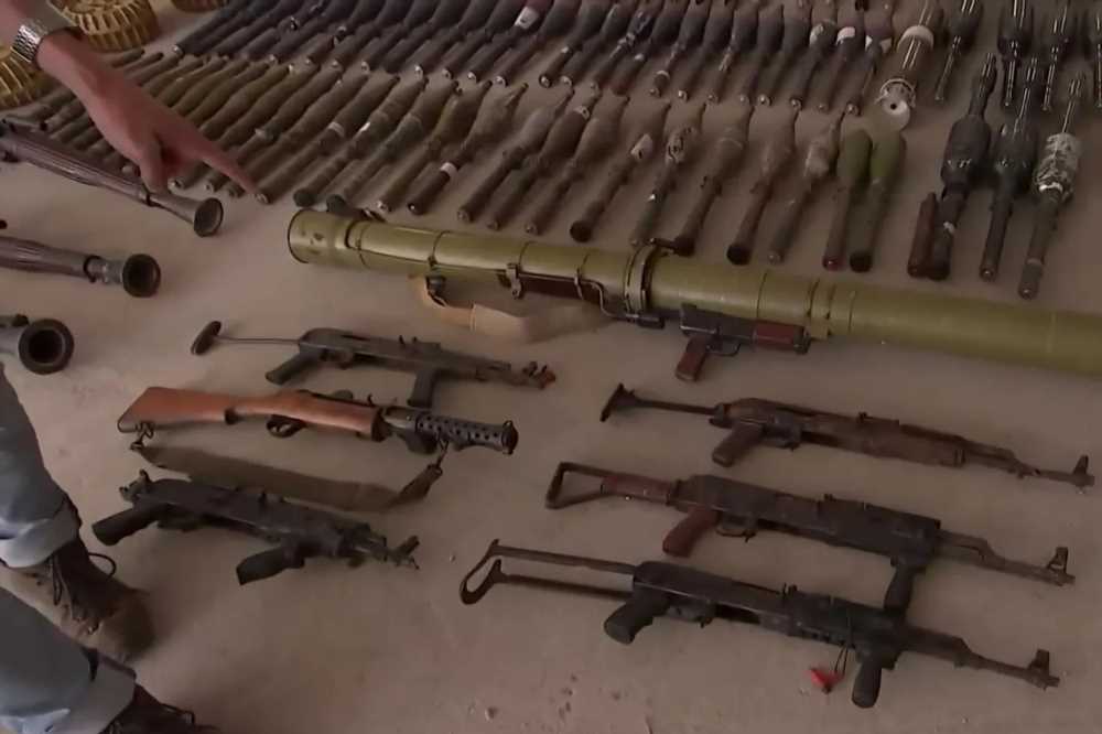 Hamas terrorists’ deadly arsenal REVEALED from Russian-made AK-47s to thermobaric grenades & anti-aircraft launchers | The Sun