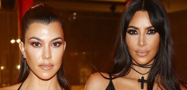 How Kim Kardashian's relationship with Kourtney Kardashian turned sour