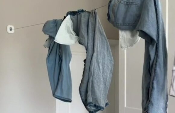 I have the best indoor clothes drying hack and it only costs £13 from Amazon – it uses NO electricity | The Sun