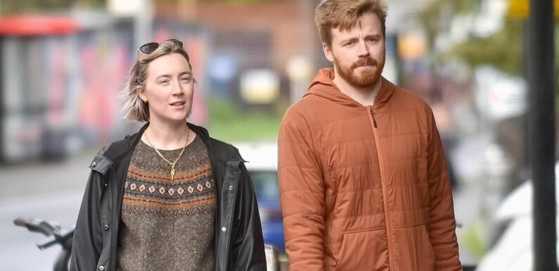 Is Saoirse Ronan ENGAGED? Actress, 29, is seen wearing diamond ring