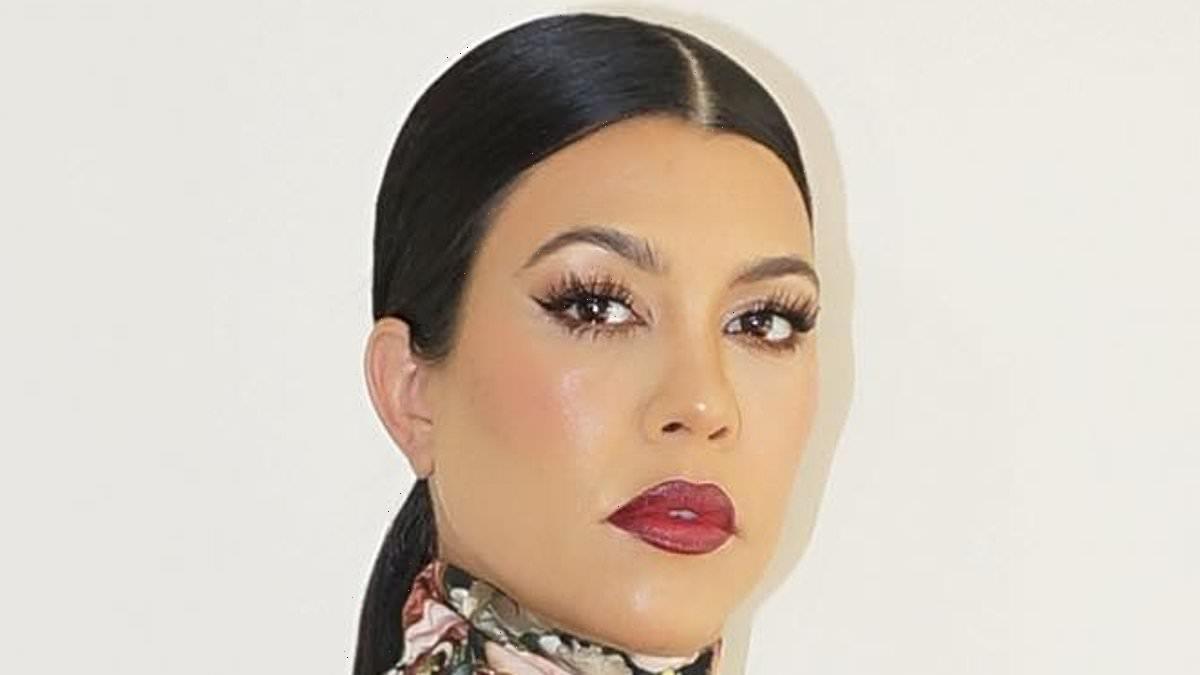 Kourtney Kardashian transforms into sister Kim for Halloween