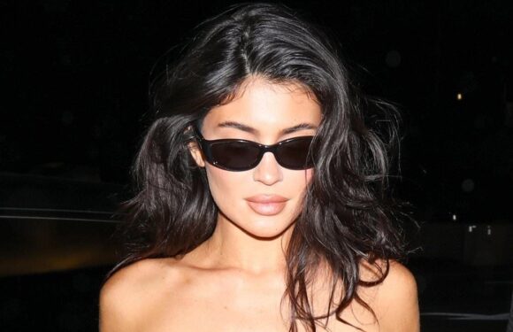 Kylie Jenner makes jaws drop at Kim Kardashian's 43rd birthday bash