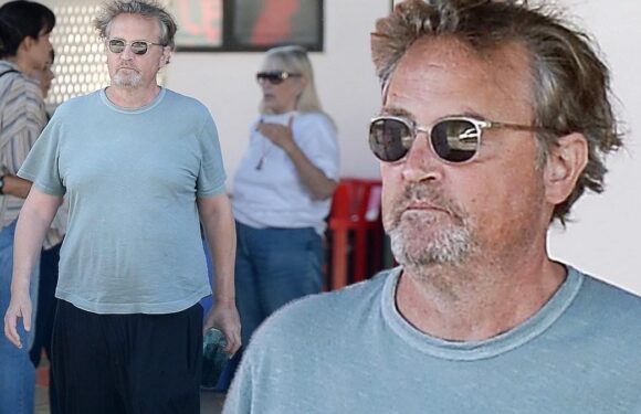 Matthew Perry seen in what could be last outing prior to his death