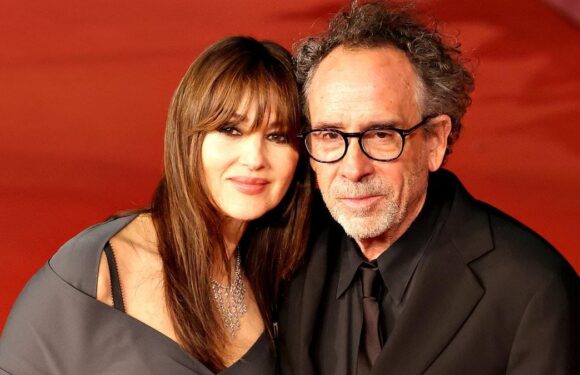 Monica Bellucci and Tim Burton attend first red carpet together