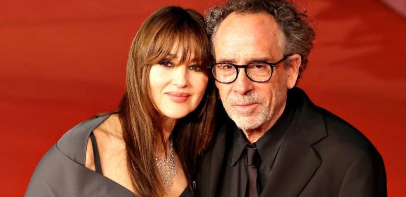 Monica Bellucci and Tim Burton attend first red carpet together