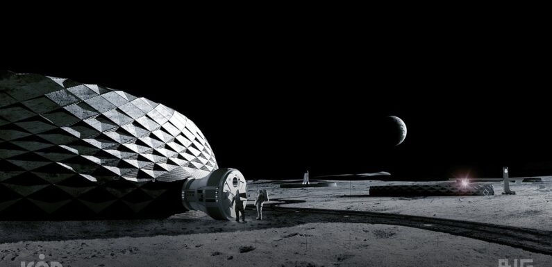 NASA plans to build a HOUSE on the moon by 2040