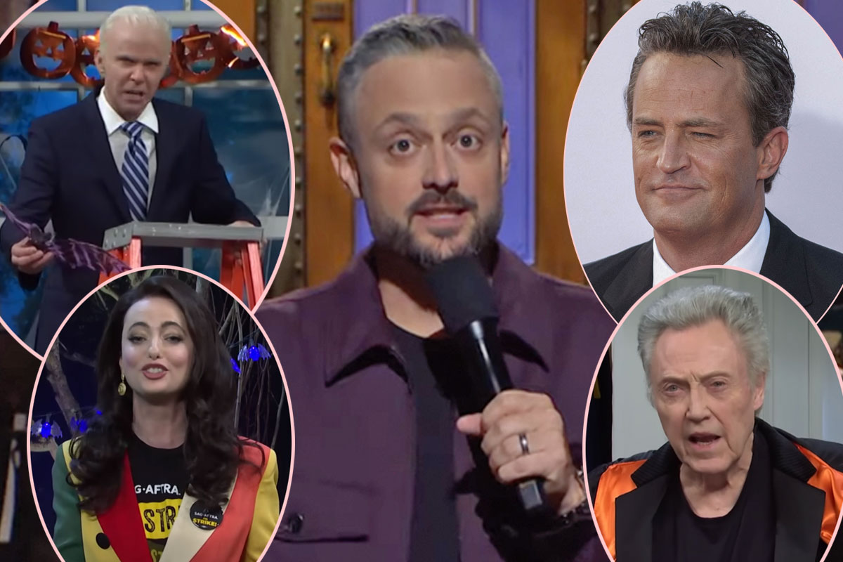 Nate Bargatze Hosts SNL Halloween Episode With Special Tribute To Late Matthew Perry