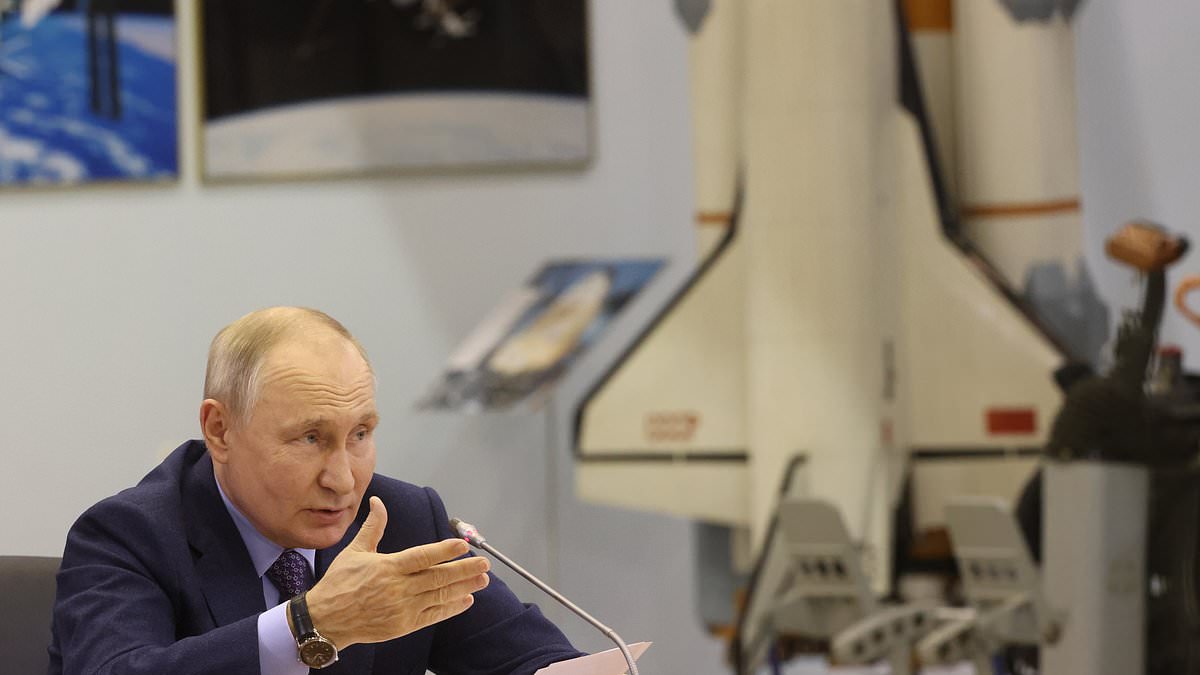 Putin vows to launch module of Moscow's new rival space base in 2027