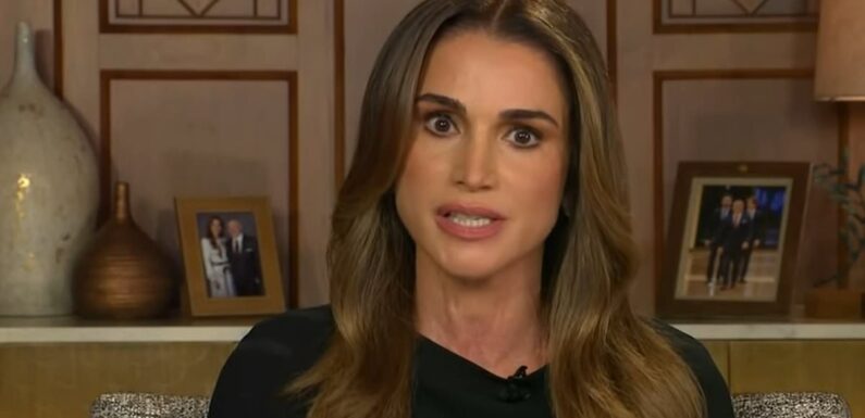 Queen Rania denounces 'glaring double standard' of Palestinian victims