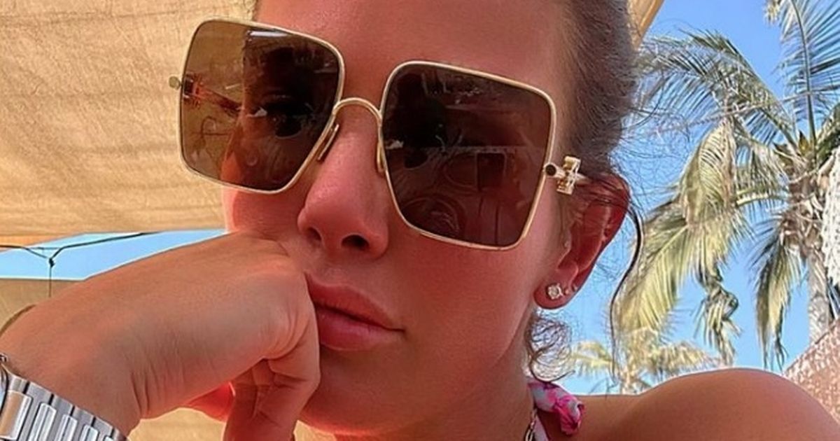 Rebekah Vardy shares sizzling bikini snap as Coleen Rooney drama rolls on