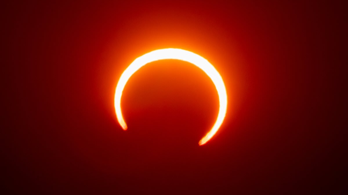 'Ring of Fire' eclipse will appear TOMORROW -Here is how to see it