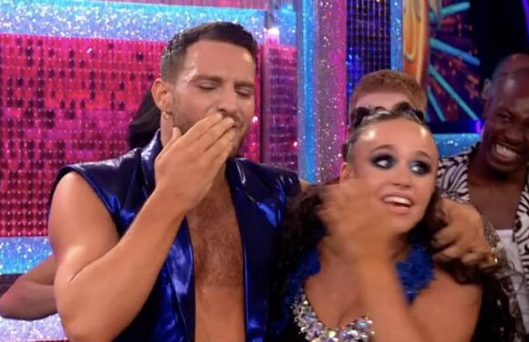 Strictly's Ellie Leach hits partner Vito Coppola in the FACE