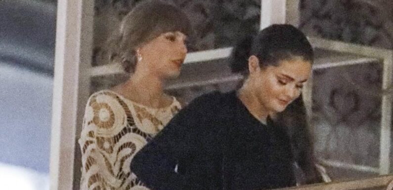 Taylor Swift, Selena Gomez, and Zoe Kravitz enjoys girls' night out